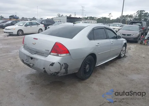 2011 Chevrolet Impala Ls из США, поврежденный, VIN 2G1WF5EK9B1319820